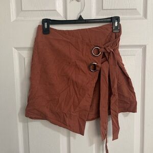 Wrap style skirt